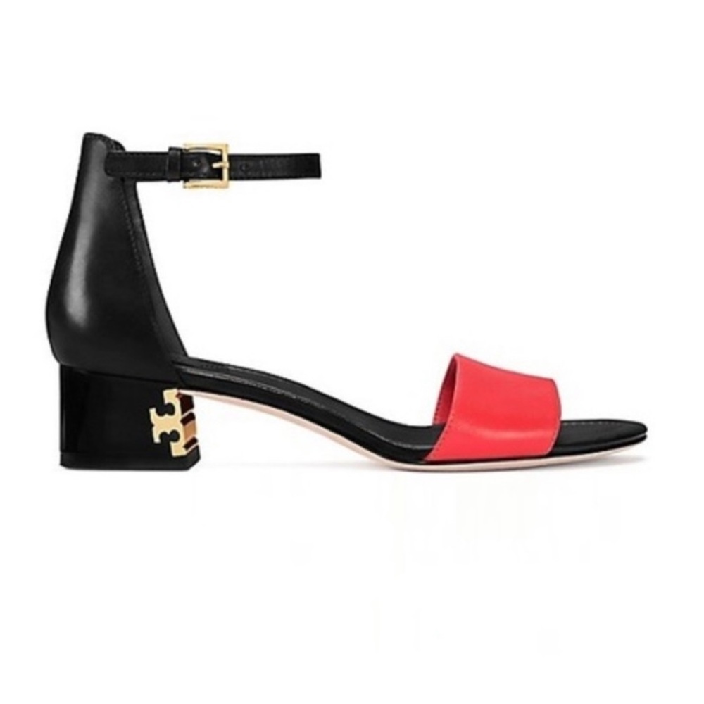 Tory Burch Two tone Finley sandals sz 10.5